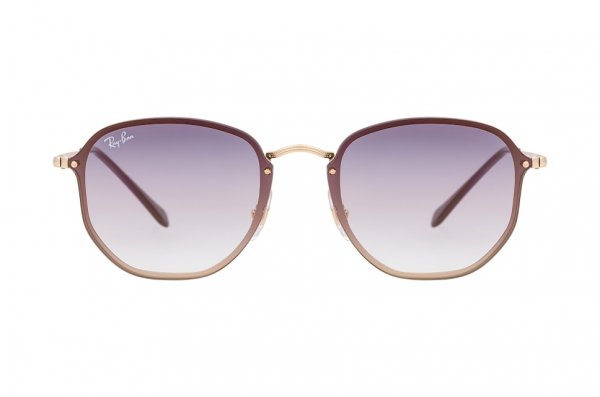   Ray-Ban Blaze Hexagonal RB3579N-9140-0U Arista | Gradient Violet Mirror