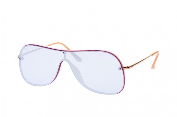   Ray-Ban Blaze RB4311N-6361-1U Arista | Light Violet Mirror