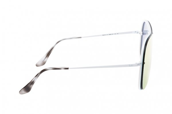   Ray-Ban Blaze RB4311N-6362-4Z Silver | Light Violet Mirror