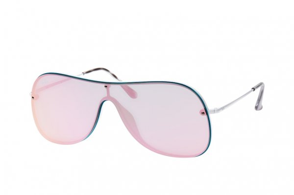   Ray-Ban Blaze RB4311N-6362-4Z Silver | Light Violet Mirror