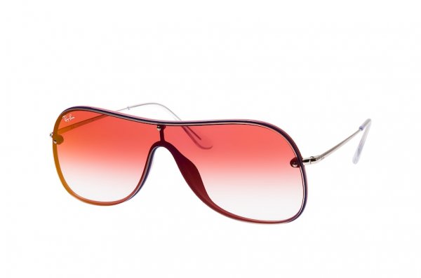   Ray-Ban Blaze RB4311N-6375-V0 Silver | Red Gradient Mirror