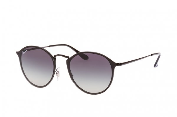   Ray-Ban Blaze Round RB3574N-153-11 Black | Faded Grey