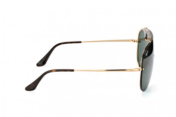   Ray-Ban Blaze Shooter RB3581N-001-71 Black / Arista |  Grey/Green