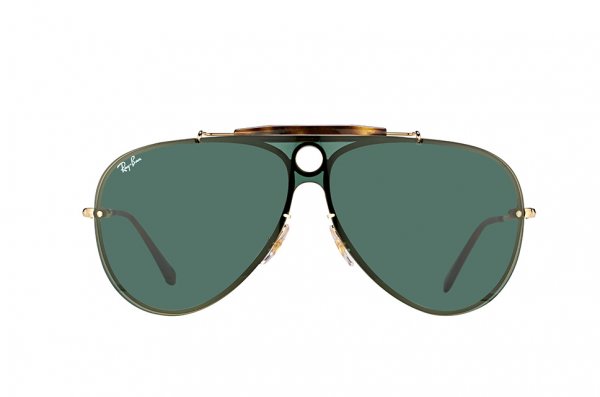   Ray-Ban Blaze Shooter RB3581N-001-71 Black / Arista |  Grey/Green