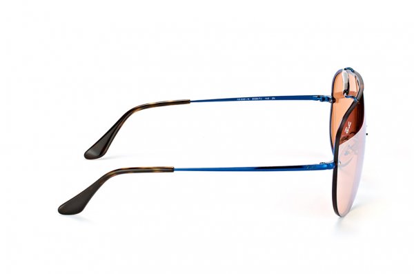   Ray-Ban Blaze Shooter RB3581N-9038-7J Dark Blue| Dark Orange Mirror