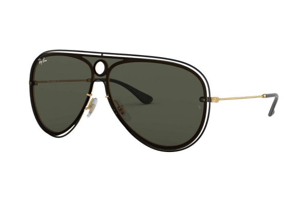   Ray-Ban Blaze Shooter RB3605N-187-71 Black / Arista |  Grey/Green