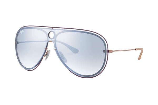   Ray-Ban Blaze Shooter RB3605N-9099-1U Dark Arista / Vinous | Light Blue
