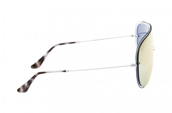   Ray-Ban Blaze Shooter RB3605N-9100-4Z Silver | Light Violet Mirror
