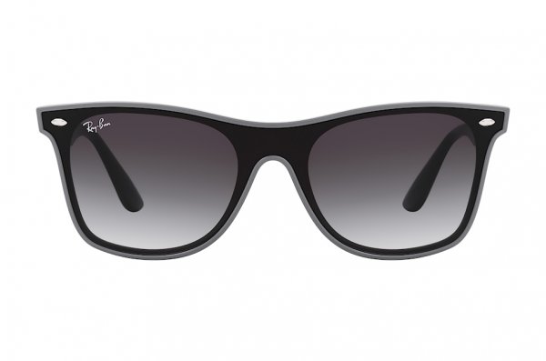   Ray-Ban Blaze Wayfarer RB4440N-6415-8G Black | Gradient Grey