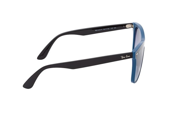   Ray-Ban Blaze Wayfarer RB4440N-6417-0S Blue / Black | Grey Gradient Mirror