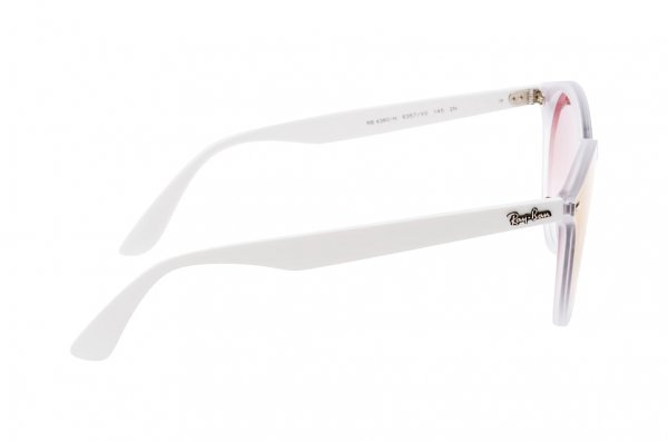   Ray-Ban Blaze Youngster RB4380N-6357-V0 Red/ White | Red Gradient Mirror