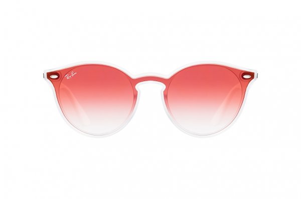   Ray-Ban Blaze Youngster RB4380N-6357-V0 Red/ White | Red Gradient Mirror