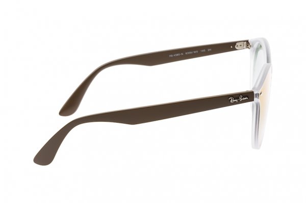   Ray-Ban Blaze Youngster RB4380N-6358-W0 Brown | Green Gradient Mirror