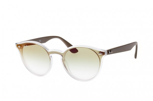   Ray-Ban Blaze Youngster RB4380N-6358-W0 Brown | Green Gradient Mirror