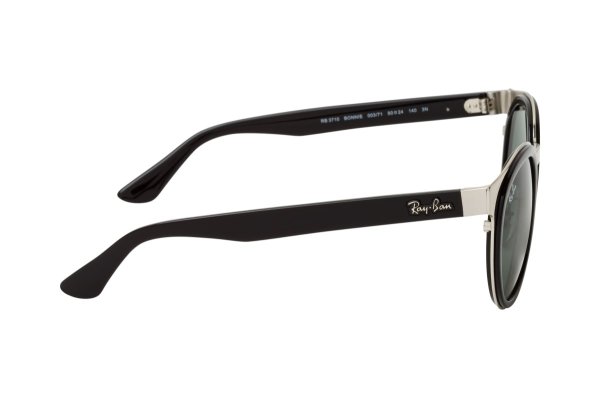   Ray-Ban Bonnie RB3710-003-71 Silver / Black | Natural Green