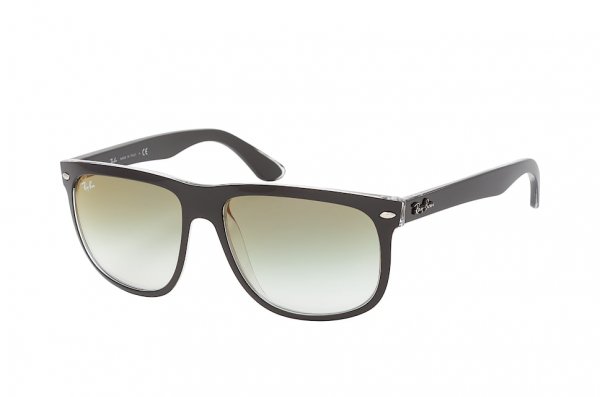   Ray-Ban Boyfriend RB4147-6039-W0 Black | Green Gradient Mirror