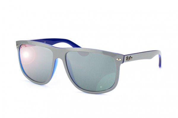   Ray-Ban Boyfriend RB4147-6041-40 Grey/Blue | G-31 Mirror