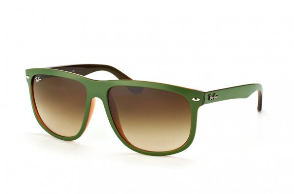   Ray-Ban Boyfriend RB4147-6137-13 Green/Brown | Gradient Brown