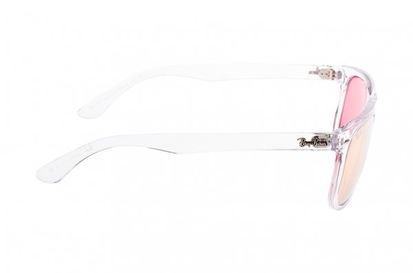   Ray-Ban Boyfriend RB4147-6325-E4 White | Pink Mirror