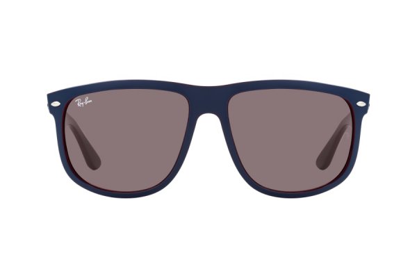   Ray-Ban Boyfriend RB4147-6569-7N Blue / Brown | Dark Violet