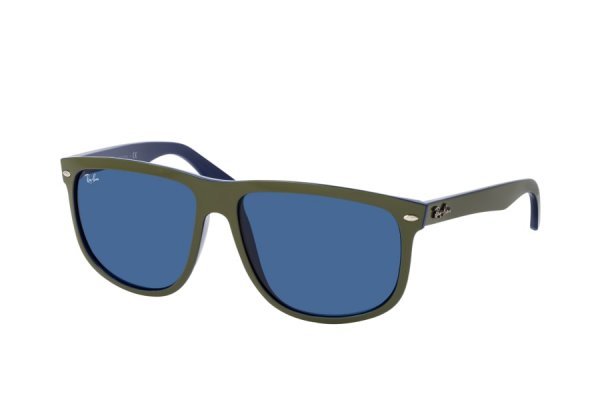   Ray-Ban Boyfriend RB4147-6570-80 Matt Green | Dark Blue