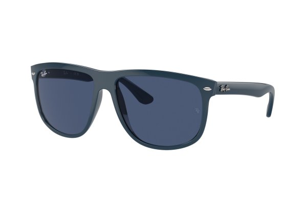   Ray-Ban Boyfriend RB4147-6717-80 Matt Blue | Dark Blue
