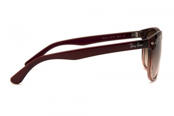   Ray-Ban Boyfriend RB4147-827-51 Brown Faded Transparent/Faded Brown
