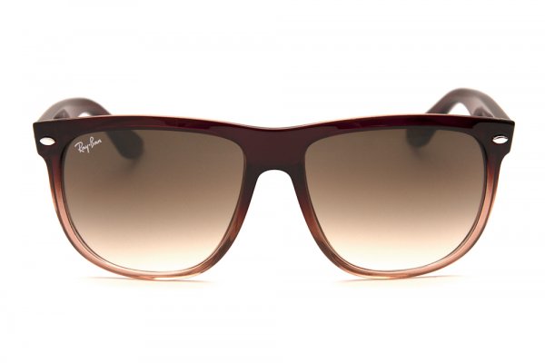   Ray-Ban Boyfriend RB4147-827-51 Brown Faded Transparent/Faded Brown