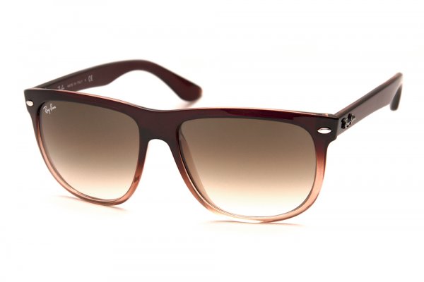   Ray-Ban Boyfriend RB4147-827-51 Brown Faded Transparent/Faded Brown