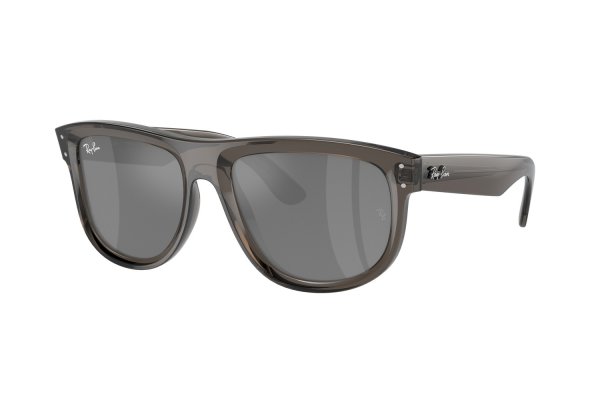   Ray-Ban Boyfriend-Reverse RBR0501S-6707-GS Transparent Grey | Grey Mirror