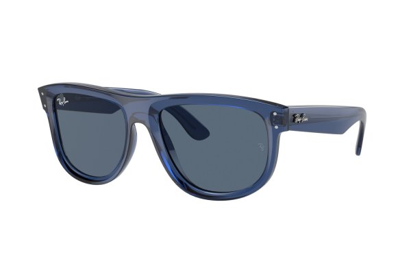   Ray-Ban Boyfriend-Reverse RBR0501S-6708-3A Transparent Blue| Dark Blue