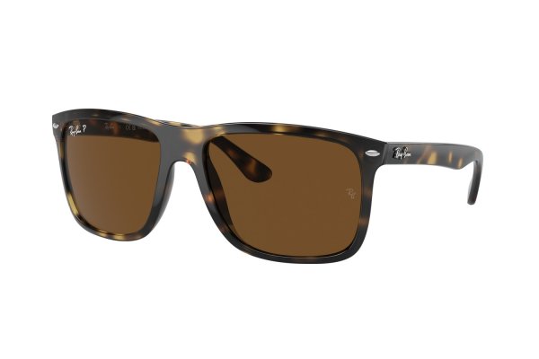 Sunglasses Ray-Ban Boyfriend Two RB4547-710-57 Havana | Natural Brown Polarized