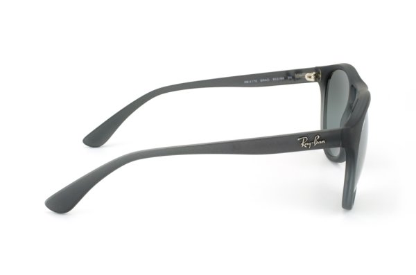   Ray-Ban Brad RB4170-852-88 Dark Rubber Grey/Faded Grey Rubber | Grey Silver Mirror