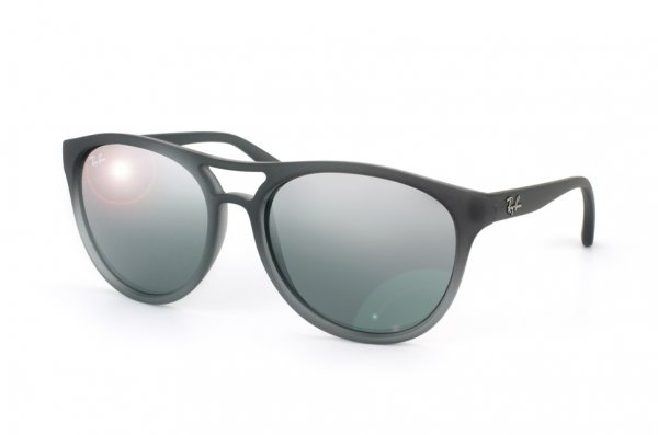   Ray-Ban Brad RB4170-852-88 Dark Rubber Grey/Faded Grey Rubber | Grey Silver Mirror