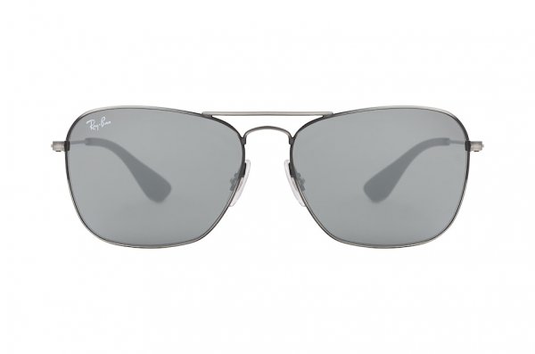   Ray-Ban Caravan RB3610-9139-6G Dark Gunmetal | Silver Mirror