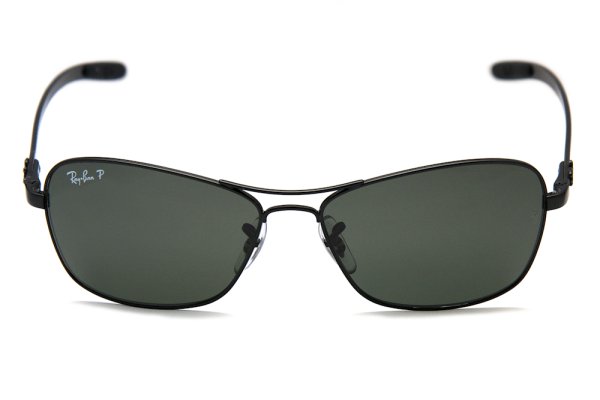   Ray-Ban Carbon Fibre RB8302-002-N5 Black | Neophan Polar Green P3 Plus