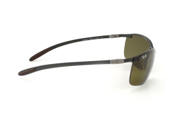   Ray-Ban Carbon Fibre RB8306-082-73 Carbon Dark | Poly. Brown