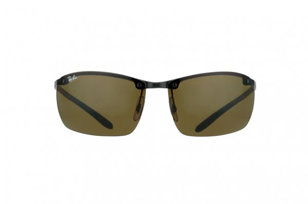   Ray-Ban Carbon Fibre RB8306-082-73 Carbon Dark | Poly. Brown