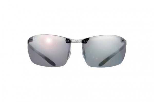   Ray-Ban Carbon Fibre RB8306-083-82 Carbon | Poly. Polar Smokey GSM
