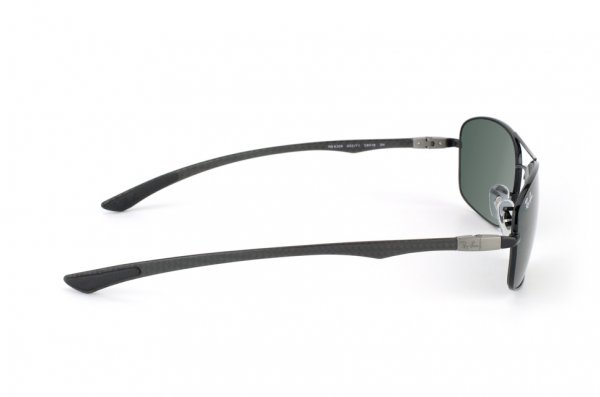   Ray-Ban Carbon Fibre RB8309-002-71 Black | Grey/Green
