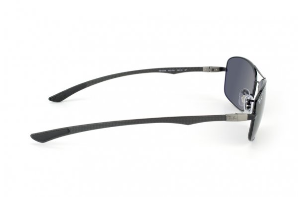   Ray-Ban Carbon Fibre RB8309-002-9A Black | Poly Polar Grey/Green