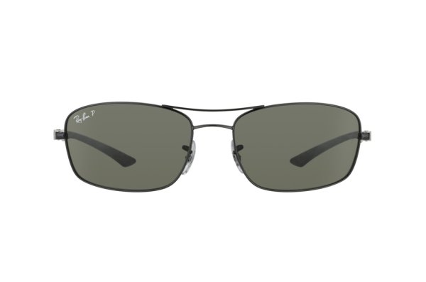   Ray-Ban Carbon Fibre RB8309-002-9A Black | Poly Polar Grey/Green