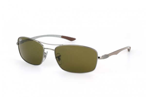   Ray-Ban Carbon Fibre RB8309-004-73 Gunmetal | Poly. Brown