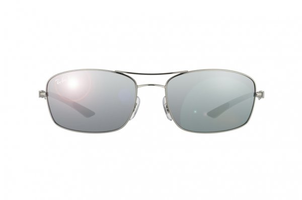   Ray-Ban Carbon Fibre RB8309-004-82 Gunmetal | Poly. Polar Smokey GSM Polarized P3