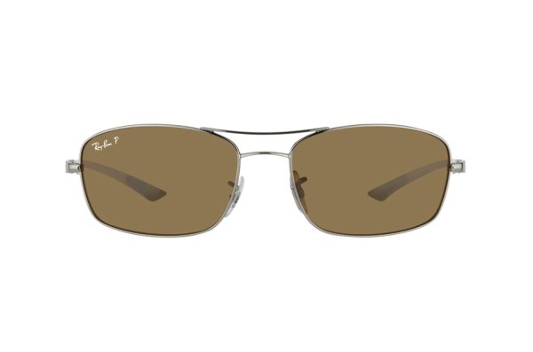   Ray-Ban Carbon Fibre RB8309-004-83 Gunmetal | Poly. Polar Brown Polarized P3