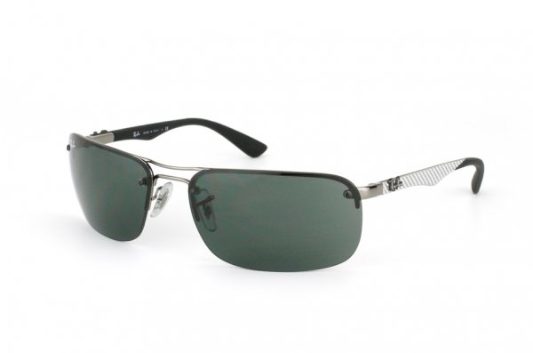   Ray-Ban Carbon Fibre RB8310-004-71 Gunmetal/APX Grey/Green