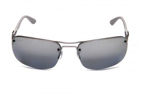  Ray-Ban Carbon Fibre RB8310-004-82 Gunmetal | APX Silver Mirror Polarized P3
