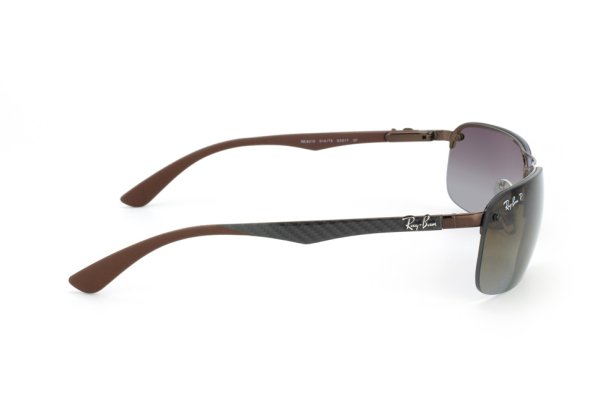   Ray-Ban Carbon Fibre RB8310-014-T5 Brown/Poly. Brown Polarized