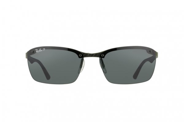   Ray-Ban Carbon Fibre RB8312-127-81 Military Green/Carbon Dark | Blue Polarized