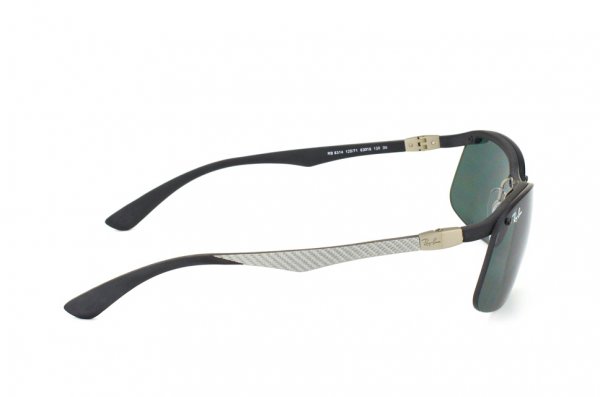   Ray-Ban Carbon Fibre RB8314-125-71 Carbon Grey | APX Grey/Green